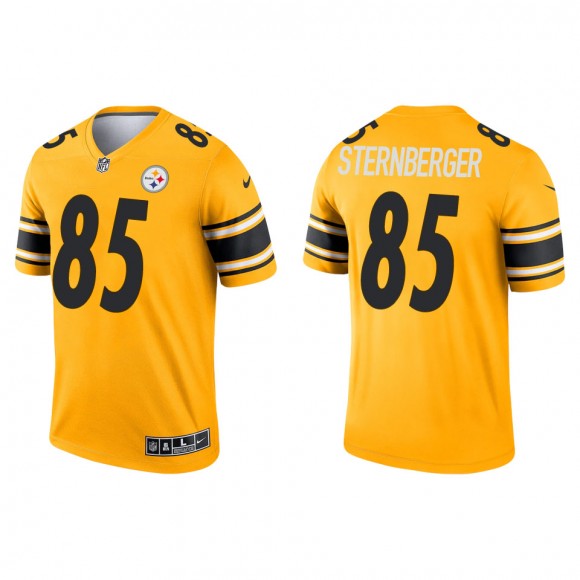 Men's Pittsburgh Steelers Jace Sternberger Gold Inverted Legend Jersey
