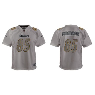 Jace Sternberger Youth Pittsburgh Steelers Gray Atmosphere Game Jersey