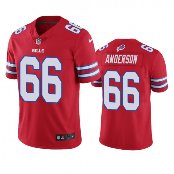 Color Rush Limited Buffalo Bills Jack Anderson Red Jersey