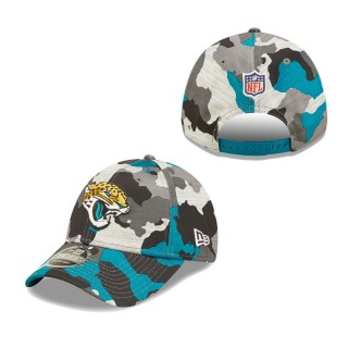 Men's Jacksonville Jaguars Camo 2022 NFL Training Camp Official 9FORTY Adjustable Hat