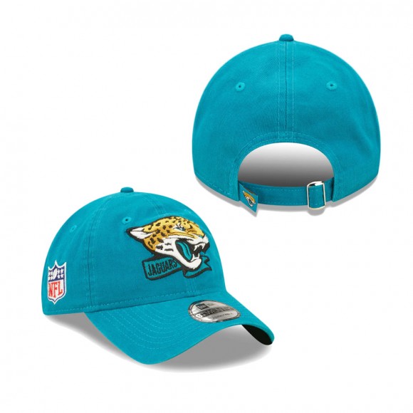 Men's Jacksonville Jaguars Teal OTC 2022 Sideline 9TWENTY Adjustable Hat