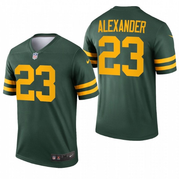 Packers Jaire Alexander Throwback Green Legend Jersey
