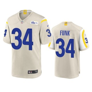 Los Angeles Rams Jake Funk Bone Game Jersey