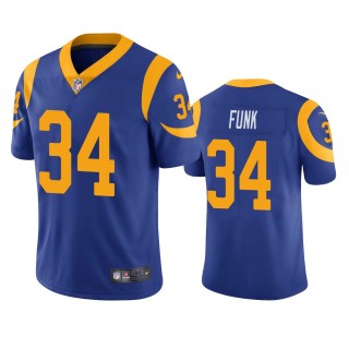 Los Angeles Rams Jake Funk Royal Vapor Limited Jersey
