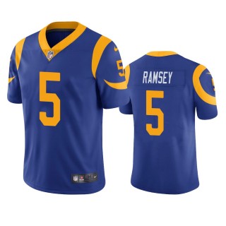 Jalen Ramsey Los Angeles Rams Royal Vapor Limited Jersey