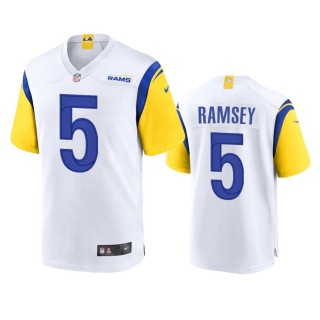 Los Angeles Rams Jalen Ramsey White Alternate Game Jersey