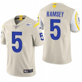 Jalen Ramsey Los Angeles Rams Bone Vapor Limited Jersey