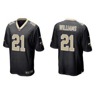Jamaal Williams New Orleans Saints Black Game Jersey