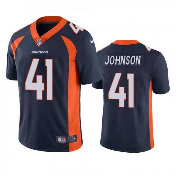 Jamar Johnson Denver Broncos Navy Vapor Limited Jersey