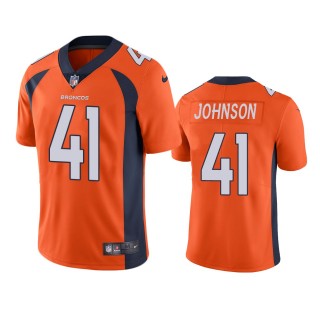 Jamar Johnson Denver Broncos Orange Vapor Limited Jersey