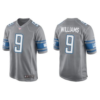 Lions Jameson Williams Silver Game Jersey
