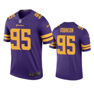 Minnesota Vikings Janarius Robinson Purple Color Rush Legend Jersey