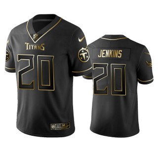 Janoris Jenkins Titans Black Golden Edition Vapor Limited Jersey