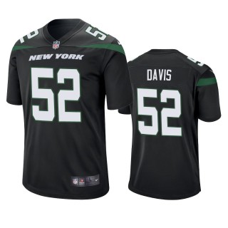 New York Jets Jarrad Davis Black Game Jersey