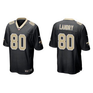 Men's New Orleans Saints Jarvis Landry Black Game Jersey