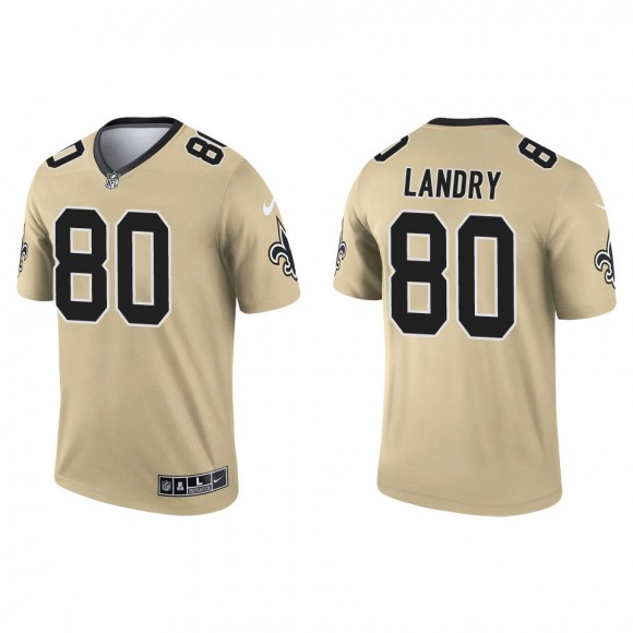 Men's New Orleans Saints Jarvis Landry Gold Inverted Legend Jersey