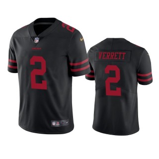Jason Verrett San Francisco 49ers Black Vapor Limited Jersey