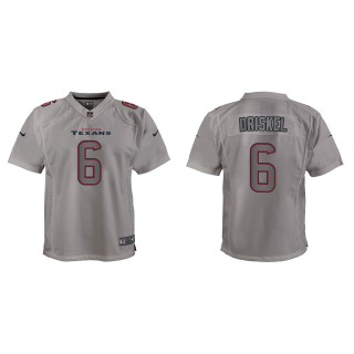 Jeff Driskel Youth Houston Texans Gray Atmosphere Game Jersey