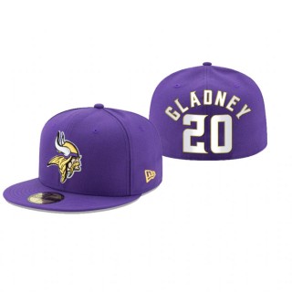 Minnesota Vikings Jeff Gladney Purple Omaha 59FIFTY Fitted Hat