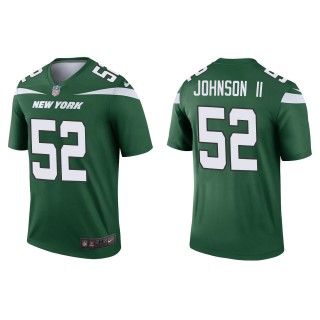 Men's New York Jets Jermaine Johnson II Green Legend Jersey