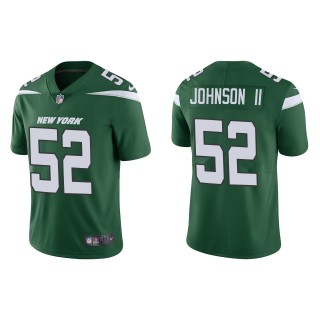 Men's New York Jets Jermaine Johnson II Green Vapor Limited Jersey