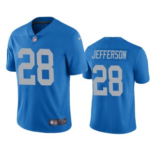 Detroit Lions Jermar Jefferson Blue Vapor Limited Jersey