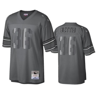 Pittsburgh Steelers Jerome Bettis 1996 Charcoal Metal Legacy Retired Player Jersey