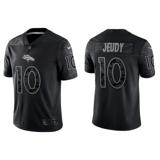 Jerry Jeudy Denver Broncos Black Reflective Limited Jersey