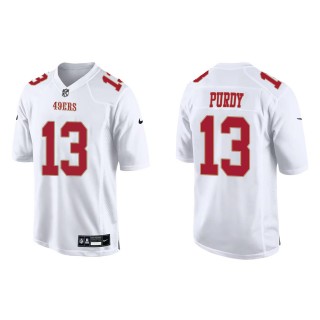 Jersey 49ers Brock Purdy Fashion Game Tundra White