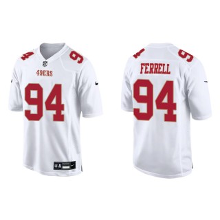 Jersey 49ers Clelin Ferrell Fashion Game Tundra White