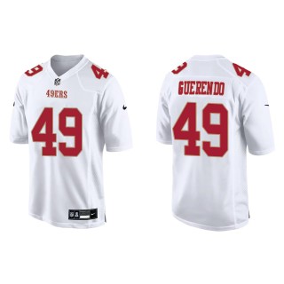 Jersey 49ers Isaac Guerendo Fashion Game Tundra White