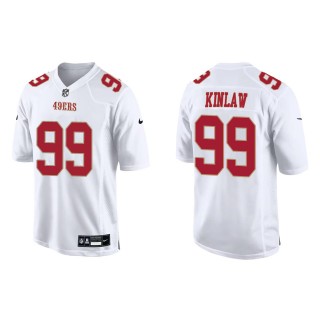 Jersey 49ers Javon Kinlaw Fashion Game Tundra White