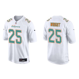 Jersey Dolphins Jaylen Wright Fashion Game White