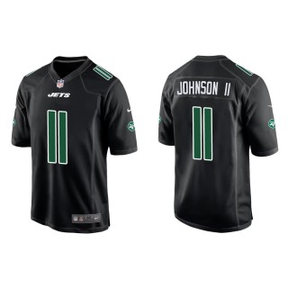 Jersey Jets Jermaine Johnson II Fashion Game Black