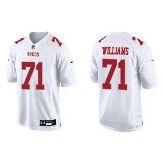 Jersey 49ers Trent Williams Fashion Game Tundra White