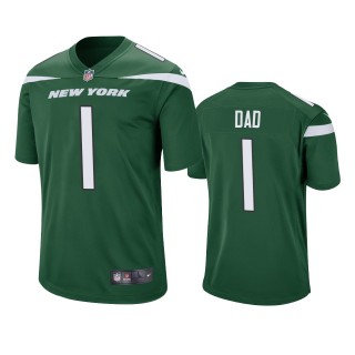 New York Jets Dad Green 2021 Fathers Day Game Jersey