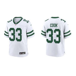 Youth Dalvin Cook Jets White Legacy Game Jersey