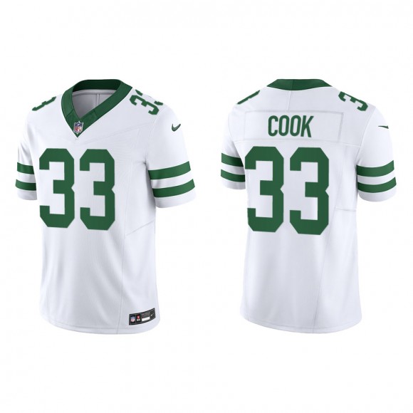 Dalvin Cook Jets White Legacy Limited Jersey