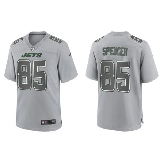 Men's New York Jets Diontae Spencer Gray Atmosphere Fashion Game Jersey