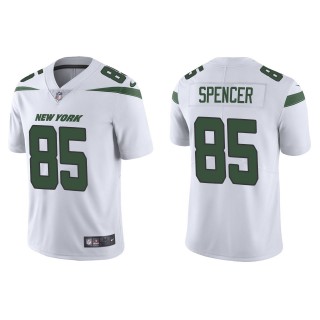 Men's New York Jets Diontae Spencer White Vapor Limited Jersey