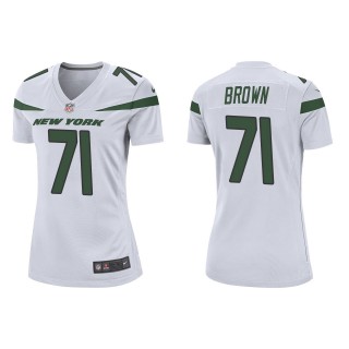 Women's New York Jets Duane Brown White Game Jersey