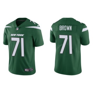 Men's New York Jets Duane Brown Green Vapor Limited Jersey