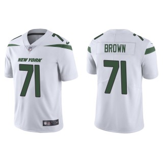 Men's New York Jets Duane Brown White Vapor Limited Jersey