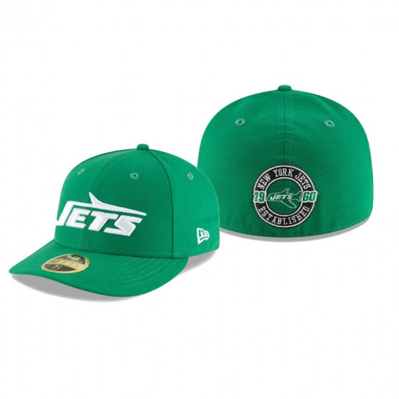 New York Jets Green Omaha Throwback Low Profile 59FIFTY Hat