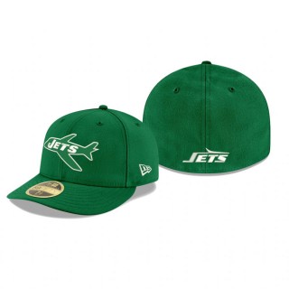 New York Jets Kelly Green Omaha Throwback Low Profile 59FIFTY Hat