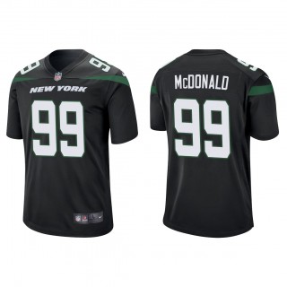 Will McDonald Black 2023 NFL Draft Game Jersey