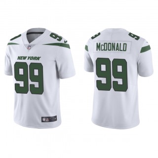 Will McDonald White 2023 NFL Draft Vapor Limited Jersey