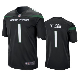 New York Jets Zach Wilson Black 2021 NFL Draft Game Jersey