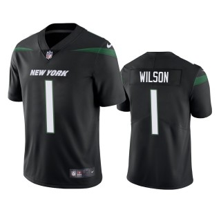 New York Jets Zach Wilson Black 2021 NFL Draft Vapor Limited Jersey