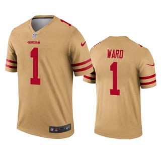 San Francisco 49ers Jimmie Ward Gold Inverted Legend Jersey
